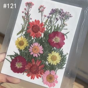 3D Dry Flower Facial Decoration Stickers Creative Makeup Leaf Petal Patch Photography Beauty Tools Floral Accents for Teens