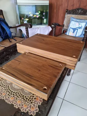 Rak sound system premium | kayu asli