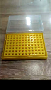 Giá đựng ống PCR 0.2ml 96 vị trí có nắp thí nghiệm