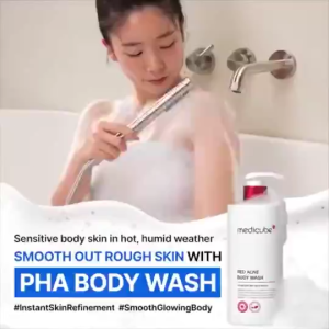 Medicube Red Acne Body Wash 400g | Bacne & Body Acne Care | Backne Chestne Buttne Solution | pH Balanced & Hypoallergenic