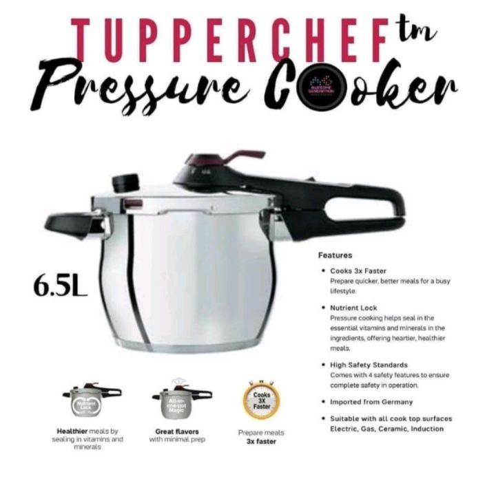 Tupperware TupperChef Pressure Cooker Local Manufacturer