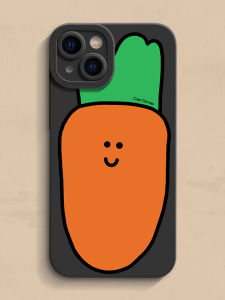 Carrot Design Silicone Phone Case for   Liquid Protection Shell Mens Style Compatible with Various Models