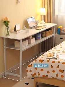 โต๊ะยาวโครงเหล็กพรีเมียม▶แบบแคบ30cm▶2ชั้น▶ไม่ใช้พื้นที่▶วางช่องแคบ▶ใช้ได้ห้องครัว/ทำงาน/ข้างเตียง