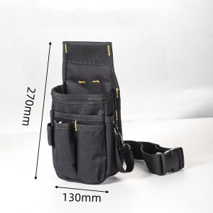 Adjustable Waist Belt Garden Tool Belt Multi-functional Oxford Cloth Waist Tool Bag Multi-pockets Durable Material Tool Bag