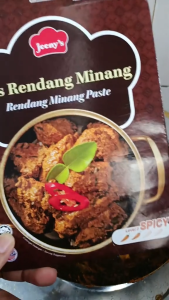 Paste Rendang Daging Rendang Ayam Cooking Paste Food Paste Jennys 100g