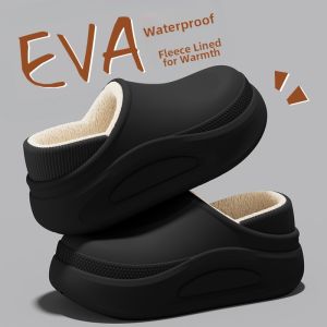 BUYANGSI | Waterproof Warmth Lined Non-slip Cotton Slippers