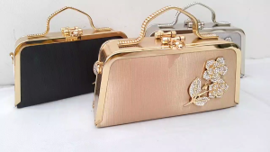 Model Terbaru! Tas Pesta Farnell Clutch Kondangan Wanita Model Simple Cantik Elegan 2949