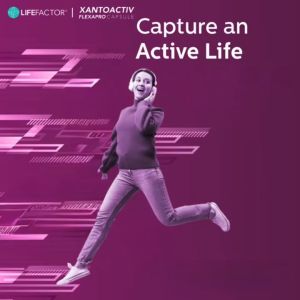 LIFE FACTOR Xantoactiv Flexapro 60s Joint/Collagen/Hyaluronic Acid /Reduce Pain/ Improve Flexibility