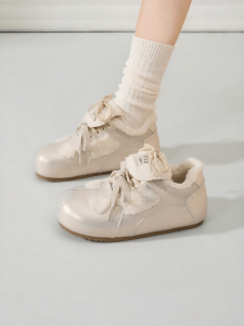 Josiny | Retro Fleece-lined Thickened Elevation Training Shoes