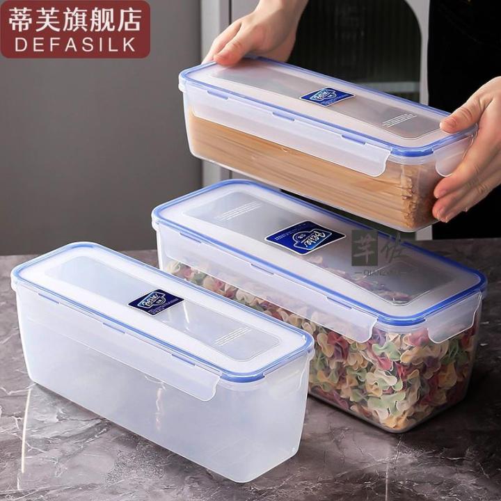 Food Grade Plastic Noodle Storage Box Refrigerator ness Container ...