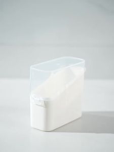 Refrigerator Organizer Case Tea Bags Cheese Coffee Keeper Storage Tilted Clear Small Item Container Kitchen Lid Sorting Boxes