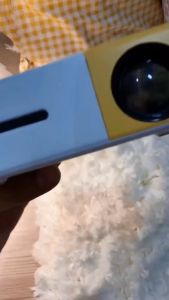 TERLARIS PENGIRIMAN CEPAT COD Mini Portable LED Projector Full HD with TF HDMI AV USB Port/ PROJEKTOR untuk nonton film bola persentase nyaman di gunakan / projektor multifungsi murah bisa du gunakan di mana saja fullset