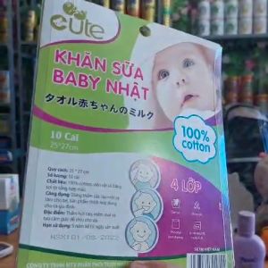 KHĂN SỮA BABY NHẬT CUTE