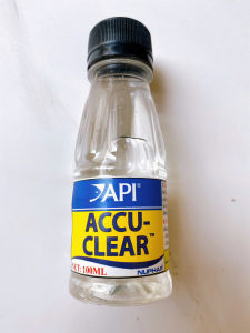 Dung Dịch Làm Trong Nước Cấp Tốc 100ml API ACCU CLEAR Khử Bụi Li Ti Cho Hồ Cá Cảnh Hồ Thủy Sinh