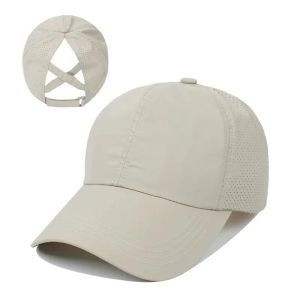 2026 New Summer Baseball cap Mesh Ponytail Cap Femme Fashion Messy Hair Bun Ponytail Baseball Golf Tennis Sports hat for Women