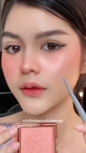 เซตคู่ 2 ชิ้น บลัชออน myca รุ่น cheeknature แก้มโกลวป๊อป สวยหรู ทั้ง 5