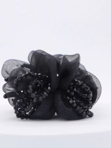 Elegant Simple Net Hair Clip Womens Half Updo Ball Headwear Fashionable Hair Accessories Chignon Hair Grips Original Design