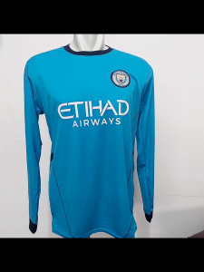 Baju Bola Jersey Lengan Panjang Pria Dewasa