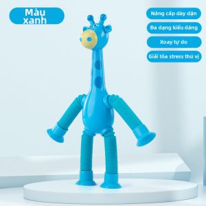 BABYSHOME | Đồ Chơi Hươu Cao Cổ Có Đèn Sáng và Bơm Hơi Giảm Áp Suất