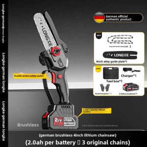 LONGKE | Handheld Lithium Brushless Chainsaw