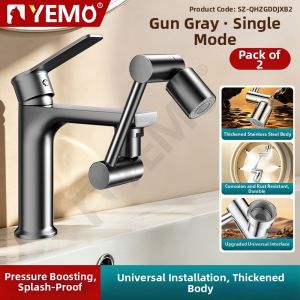YEMO | Anti-splash Universal Stainless Steel Flexible Faucet