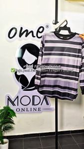 Baju Jersey Lengan Panjang Moden Ringkas（Modern Minimal Long Sleeve Jersey)