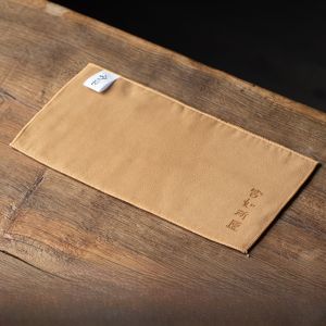 Thickened Double-Sided Tea Towel Absorbent Text High-End Tea Table Special Use Towel Small Tea Ceremony Cloth Tea Mat