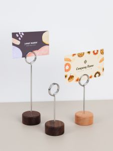 QINLEYI | Wood Desktop Holder Stand