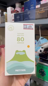 [Date 24/9/2026 - THANH LÝ] Tinh Chất Rau Má Prettyskin - Prettyskin The Pure Jeju Cica 80 Ampoule