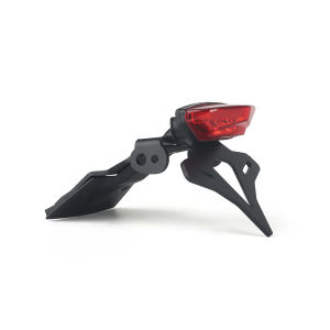 Motorcycle Modified parts Rear Short Tail Stock License Plate Holder Tailstock Bracket Integrated LED Light FOR GSX8R 2024-