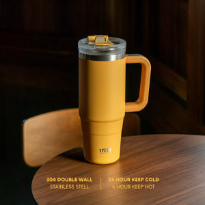 【Ready Stock】Tumbler Handle 1200ml 304 Stainless Steel Thermos Flask Water Bottle 保温杯保温瓶