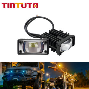 KEVANLY | LED Headlight Bumper Fog Lamps Projector Lens Spotlight Car Grill Light Work Light Mini Driving Light Auxiliary Lights For Car