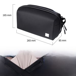 VOKAMO | VOKAMO Digital Storage Bag Travel Portable Multi-Function Power Cable Organizer For Mouse Charger And Electronic Accessories