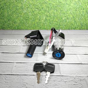 Kunci kontak key set assy plus sadel kuci jok yamaha fizr f1zr poswan sigma alfa crypton vega lama