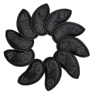 10 Cái/bộ Golf Iron Headcover Set 3-9PSA Thêu Số Câu Lạc Bộ Đầu Bao Thể Thao Thiết Bị Tập Đánh Golf Phụ Kiện