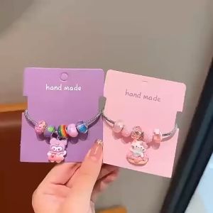 Lắc tay charm hoạt hình sanrio nhiều mẫu dễ thương cho bé