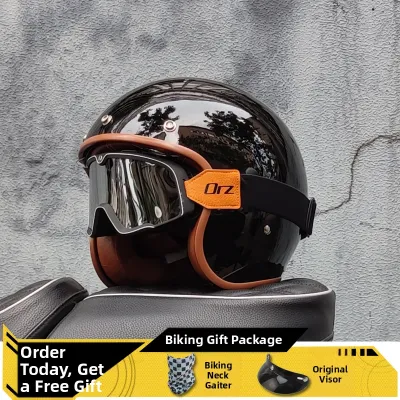 ORZ | Vintage Unisex 3/4 Safety Helmet