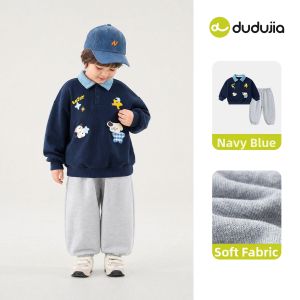 DUDUJIA | Childrens Knit Sweater and Long Pants Set