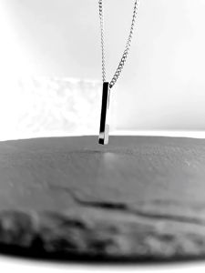 KALUNG TITANIUM PREMIUM PRI WANITA MODEL RANTAI LIONTIN BALOK TERBARU