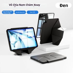 Zoyu(zoyu) | Ốp iPad Từ Tính Tháo Rời ZOYU Dành Cho iPad Pro 11 12.9 13 Thế Hệ 10/11 Air 11 Thế Hệ 4/5/6/7/8 Mini 6/7 - Vỏ Bảo Vệ Giả Da Với Giá Đỡ Nâng Cao