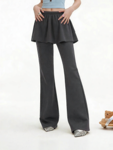 Unifree | High Waisted Slimming Drop Crotch Pants