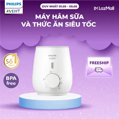 Máy Hâm Sữa Và Thức Ăn Siêu Tốc Philips Avent - An Toàn Giữ Trọn Dinh Dưỡng Cho Bé