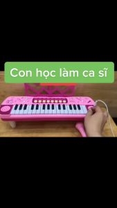 Đàn Piano kèm Micro cho bé tập đàn tập hát. Đồ chơi âm nhạc cho bé phát triển trí thông minh