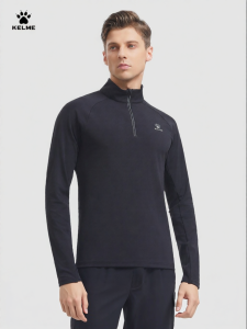 Kelme | Mens Fitness Quick-Dry Long Sleeve Tight Athletic T-Shirt for Spring