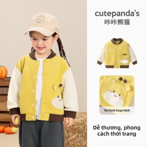 CUTEPANDAS | Áo Khoác Bóng Đá Hình Thú Dành Cho Bé Mùa Thu