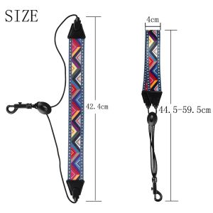 IRIN | SLADE Saxophone Neck Strap With Hook Clasp Alto Tenor Soprano Sax Shoulder Belt Universal Woodwind Instrument Accessories