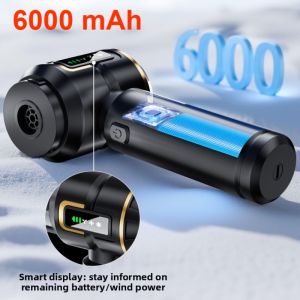 Powerful 998000PA Mini Handheld Car Vacuum Cleaner Cordless Wireless Strong Suction Portable Auto Vacuum