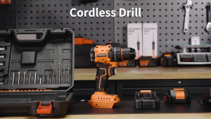 TASKTOOL 21V Brushless Electric Screwdriver Set 80NM Cordless Power Drill UK Plug Makita Battery With Accessory Tool Box