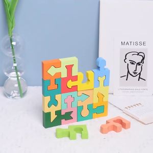 Mainan Edukatif Anak Shape Pairing Block Brain Game Mainan Montessori Edukasi Asah Otak MK121