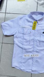 KEMEJA TACTICAL W-TAC VELCRO LENGAN PENDEK TERMURAH KUALITAS BAIK